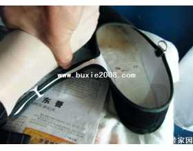  抚摸布鞋脚12P 