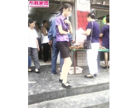  女孩穿起布鞋很美5P 