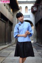  民国学生装清纯学生妹10P 
