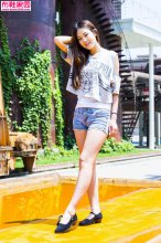 漂亮的黑高妹妹连拍高清套图1（14p) 